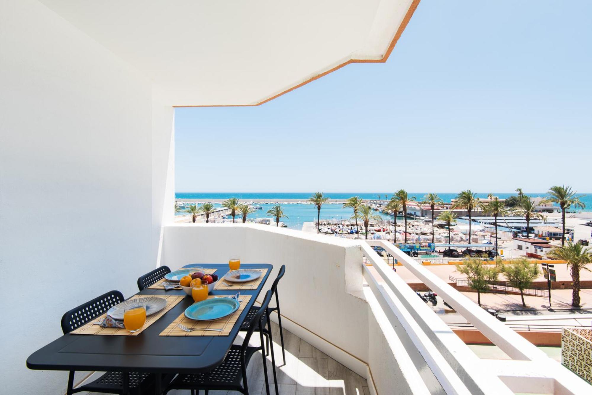 Palm True Towers 1, Marina Beach Apartment Fuengirola Bagian luar foto